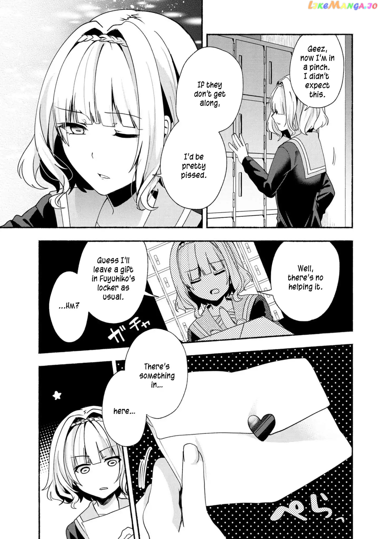 Pashiri na Boku to Koi suru Banchou-san chapter 38 - page 16