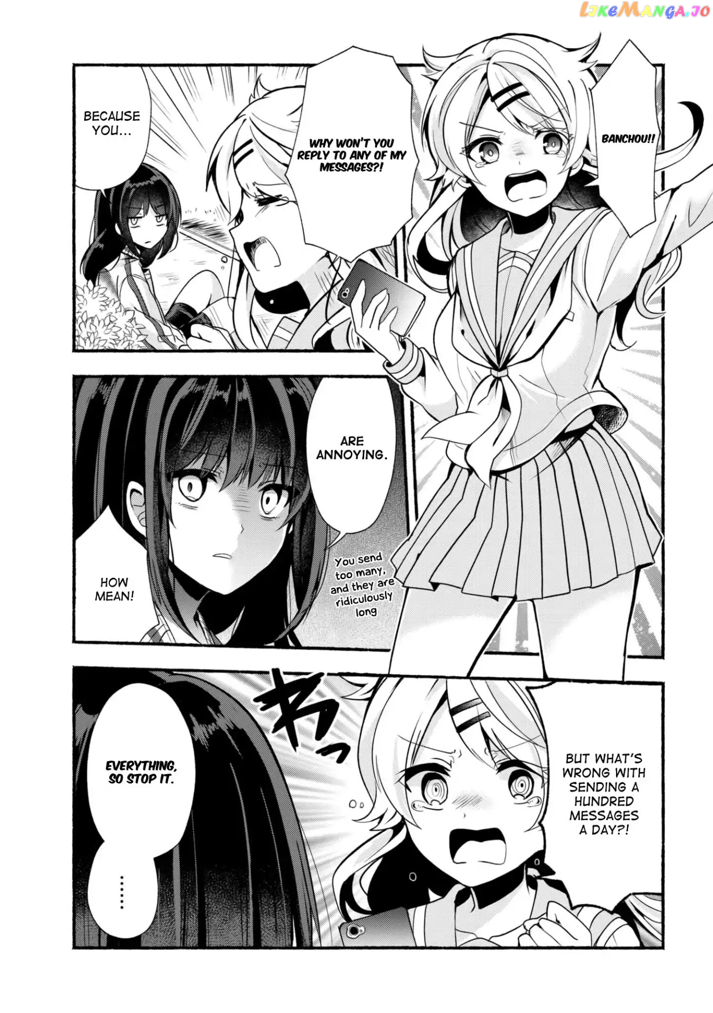 Pashiri na Boku to Koi suru Banchou-san chapter 20 - page 2