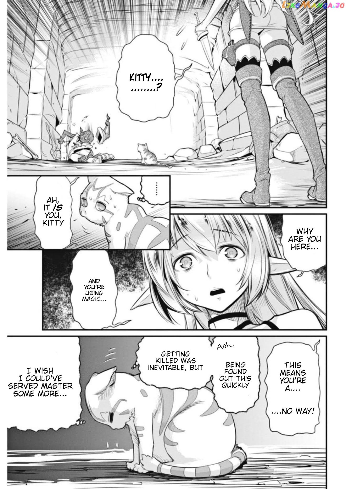 I Am Behemoth Of The S Rank Monster But I Am Mistaken As A Cat And I Live As A Pet Of Elf Girl chapter 2 - page 17