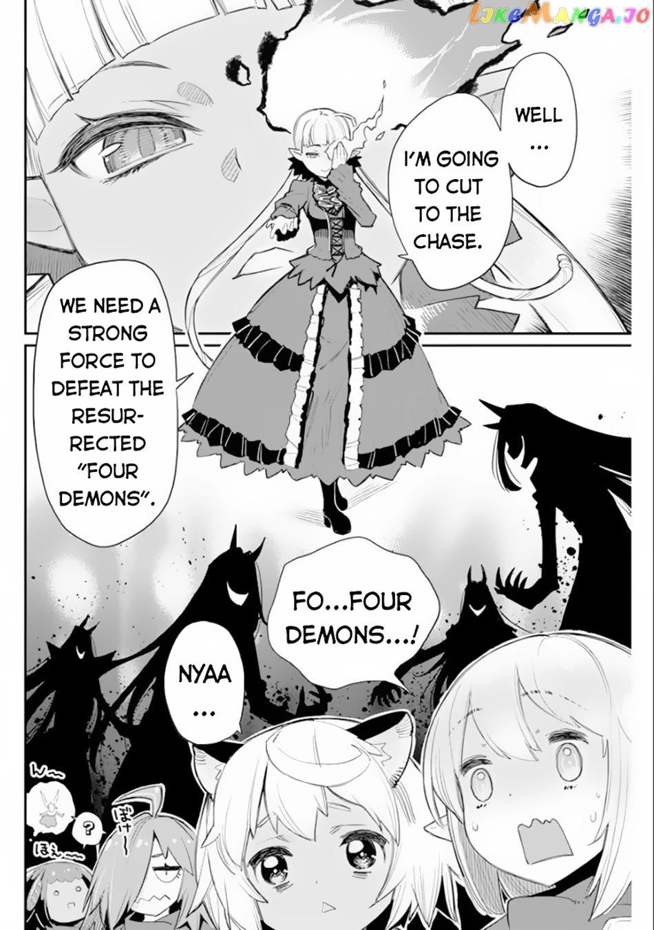 I Am Behemoth Of The S Rank Monster But I Am Mistaken As A Cat And I Live As A Pet Of Elf Girl chapter 44 - page 17