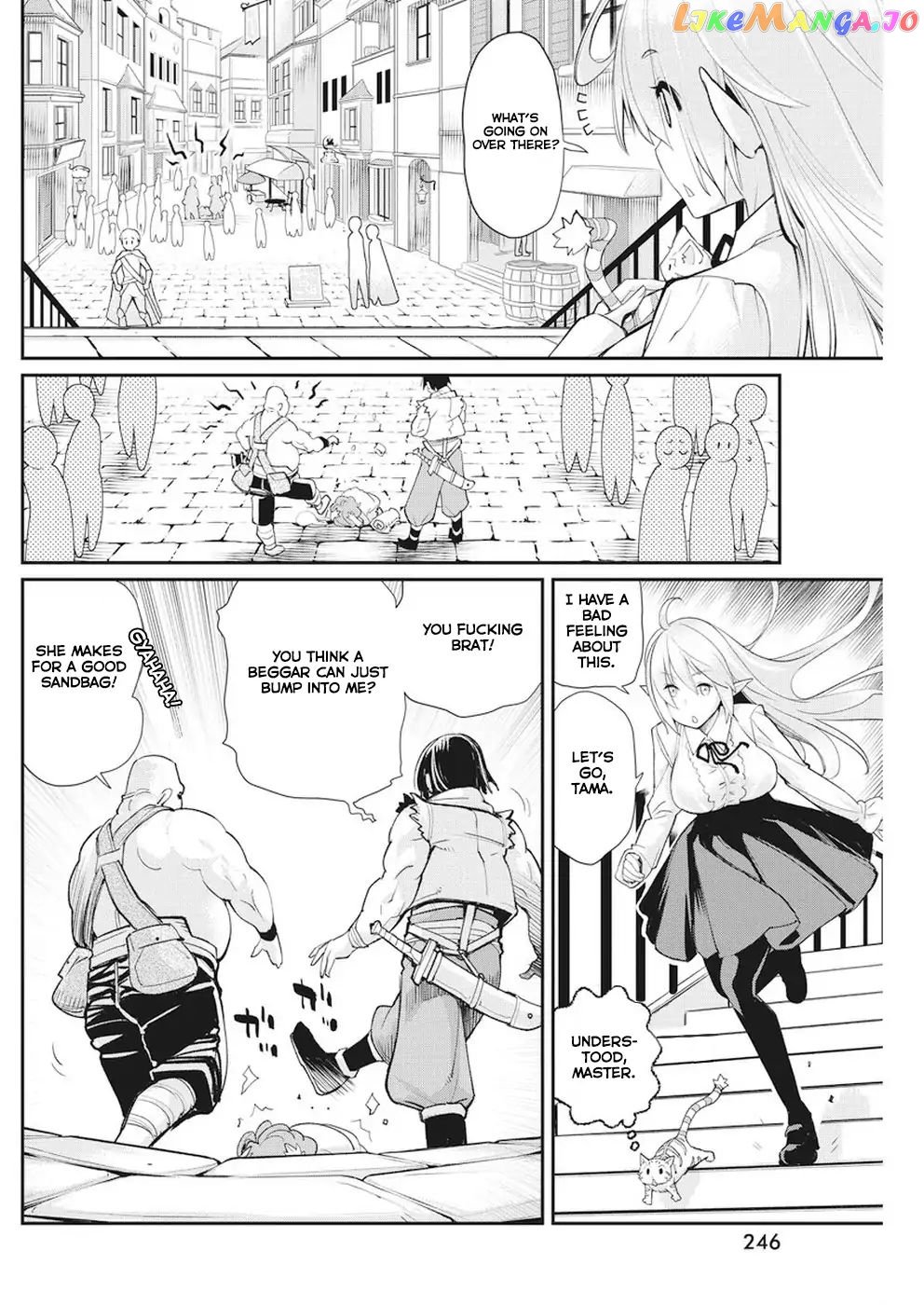 I Am Behemoth Of The S Rank Monster But I Am Mistaken As A Cat And I Live As A Pet Of Elf Girl chapter 9 - page 3