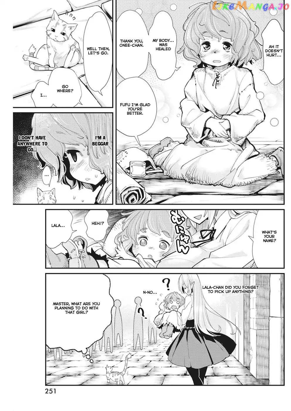 I Am Behemoth Of The S Rank Monster But I Am Mistaken As A Cat And I Live As A Pet Of Elf Girl chapter 9 - page 8