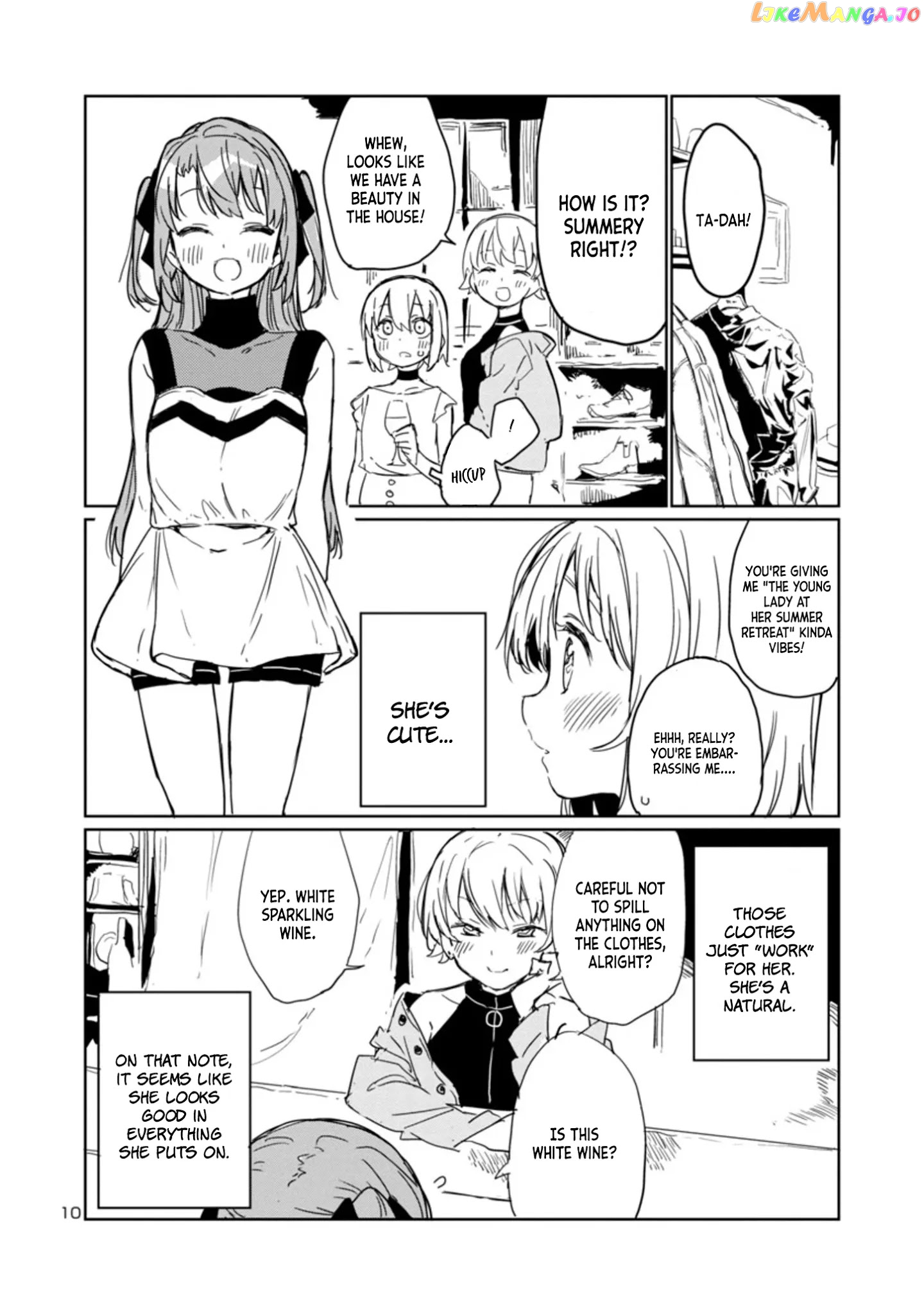 Kamiina Botan, Yoeru Sugata Wa Yuri No Hana. chapter 4 - page 10