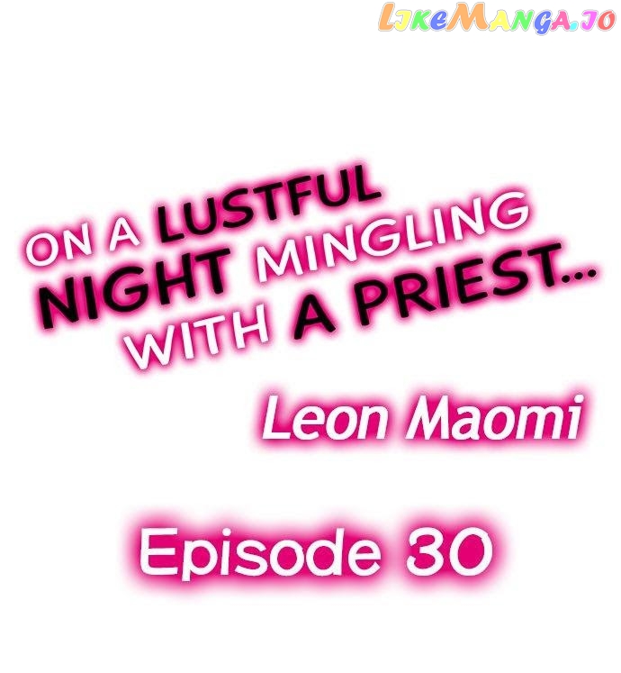 On A Lustful Night Mingling With A Priest chapter 30 - page 1