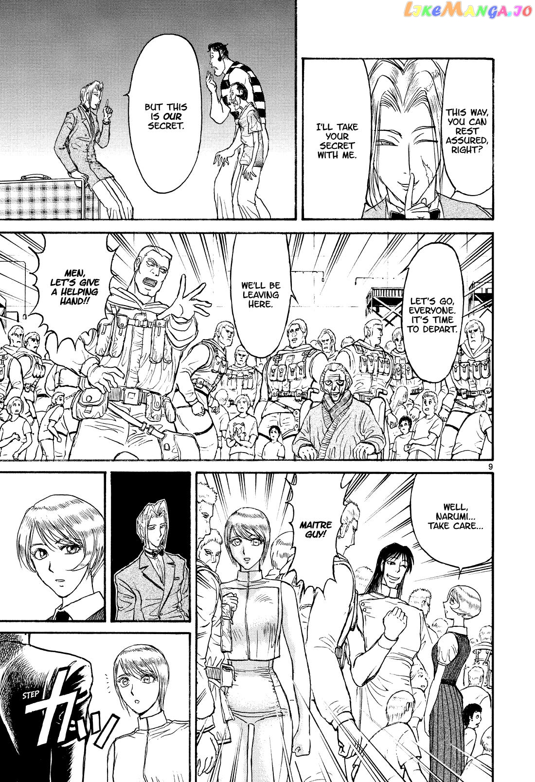 Karakuri Circus chapter 403 - page 8