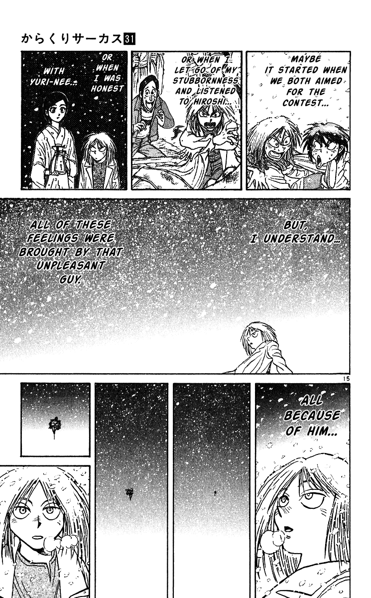 Karakuri Circus chapter 300 - page 15