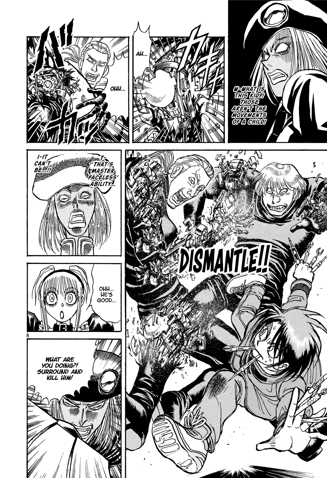 Karakuri Circus chapter 379 - page 8