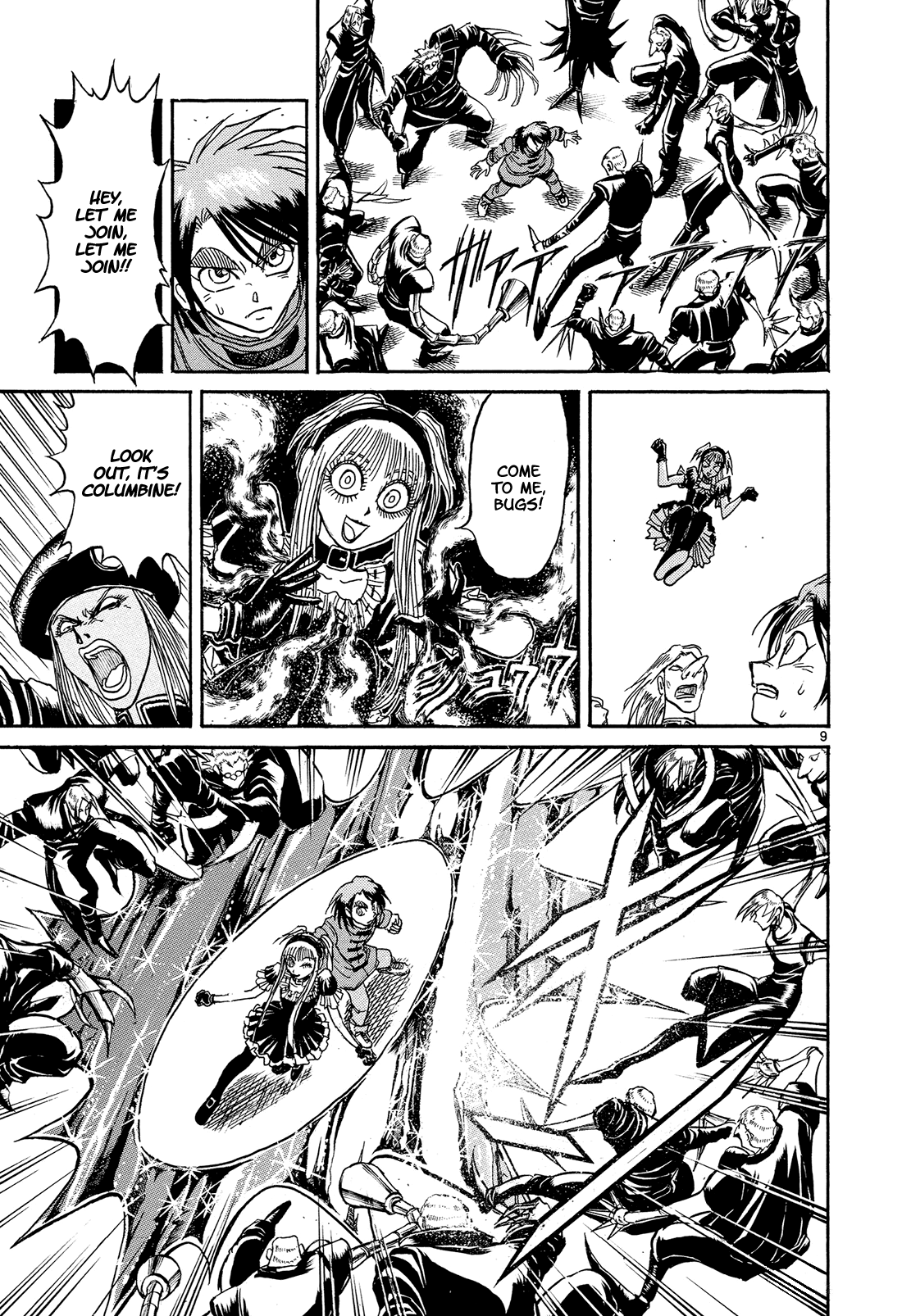 Karakuri Circus chapter 379 - page 9