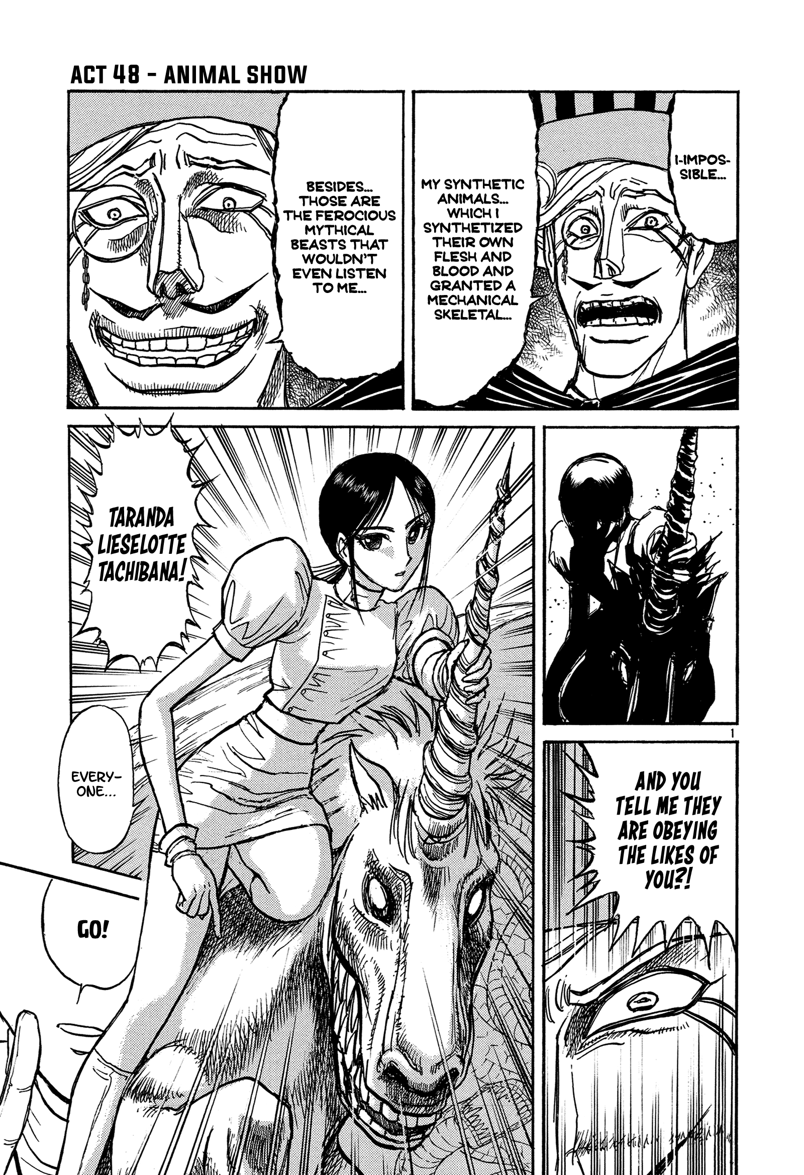 Karakuri Circus chapter 381 - page 1