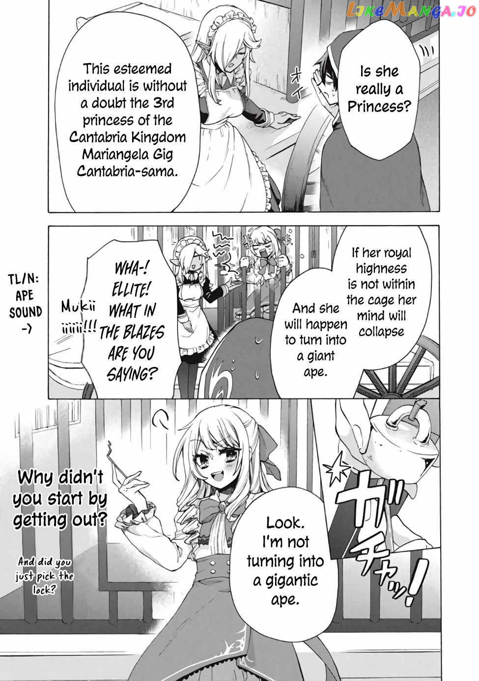 "Kukuku ....... He is the weakest of the Four Heavenly Kings." I was dismissed from my job, but somehow I became the master of a hero and a holy maiden. chapter 11.2 - page 8