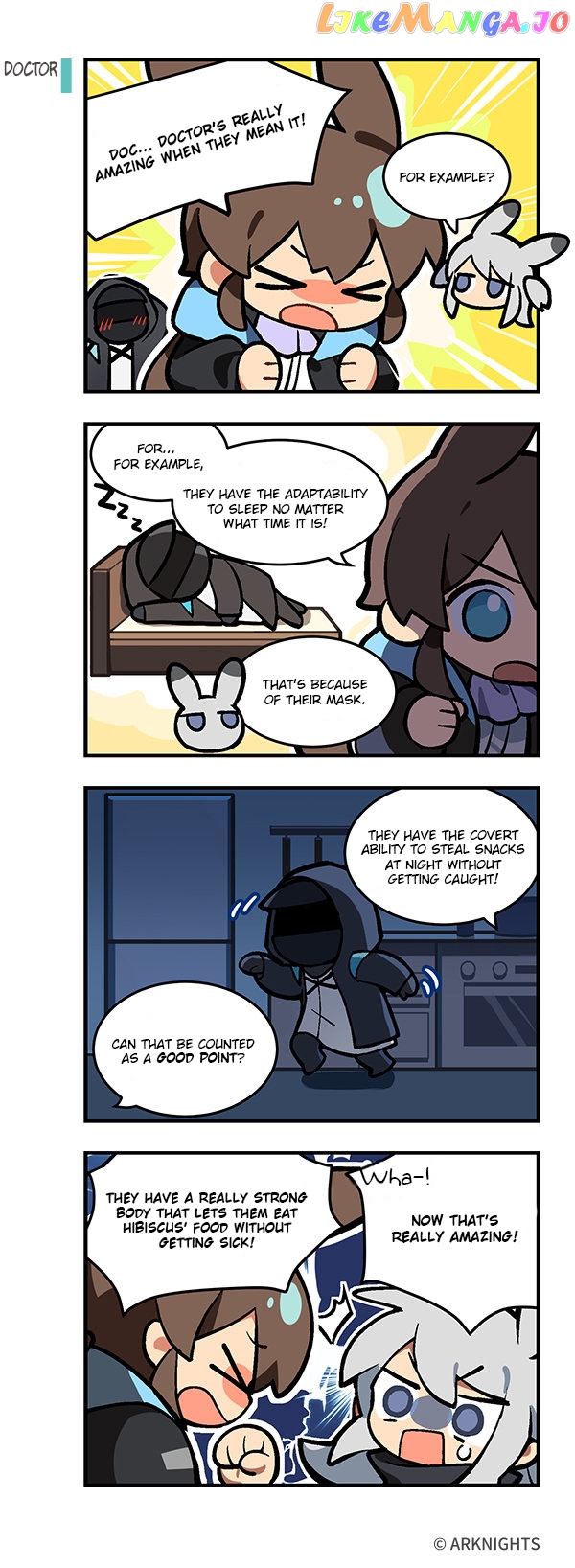 Arknights: 123 Rhodes Island!? chapter 2 - page 1