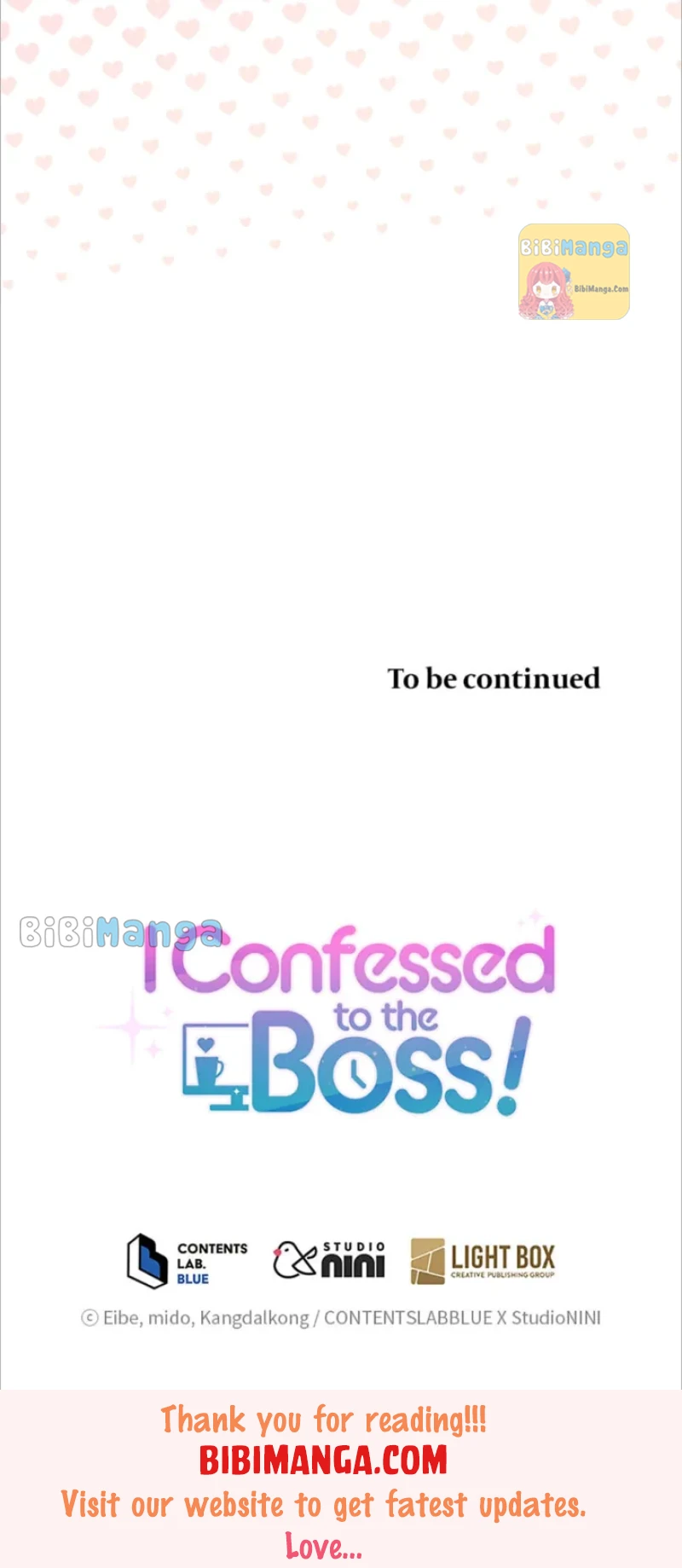 I Confessed to the Boss! Chapter 71 - page 68