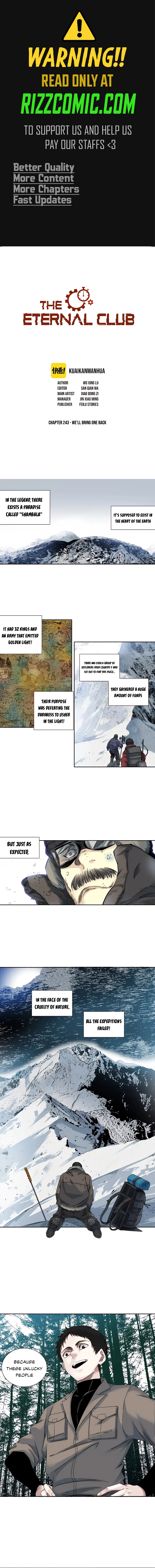 I Built a Lifespan Club Chapter 243 - page 1
