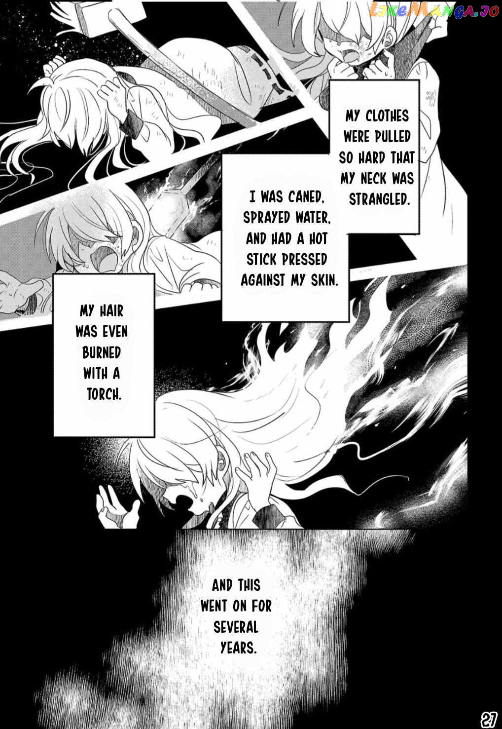 Gyakutaisarete Ita Shouka no Reijou wa Seijo no Chikara wo Te ni Ire, Mujikaku ni Youshanaku Gyakushuu suru chapter 1 - page 28