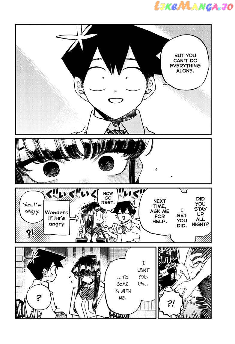 Komi-san wa Komyushou Desu Chapter 432 - page 15