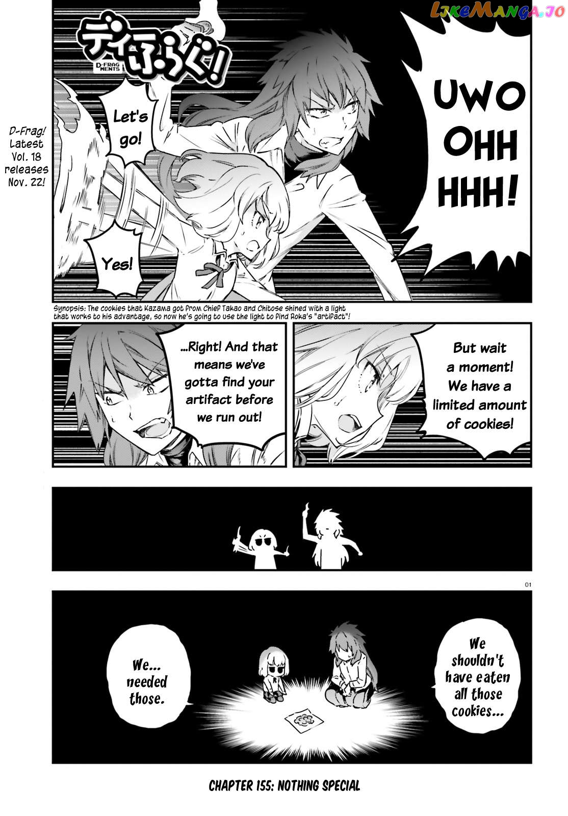 D-Frag! Chapter 155 - page 1