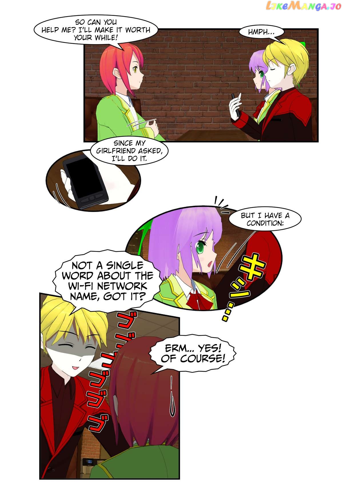 It Started With A Wi-Fi Network Name Chapter 42 - page 13