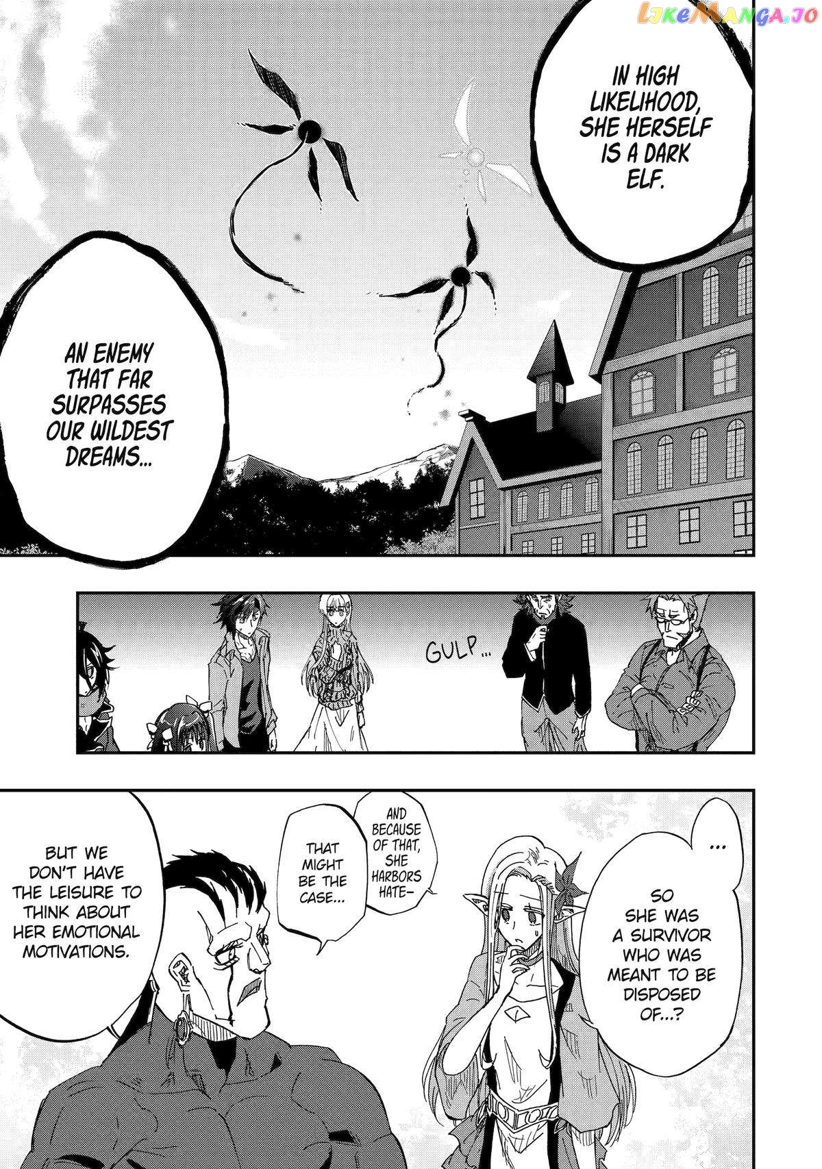 Ankoku Kishino no Ore desu Ga Saikyou no Hijiri Kishi wo Mezashimasu Chapter 58 - page 25