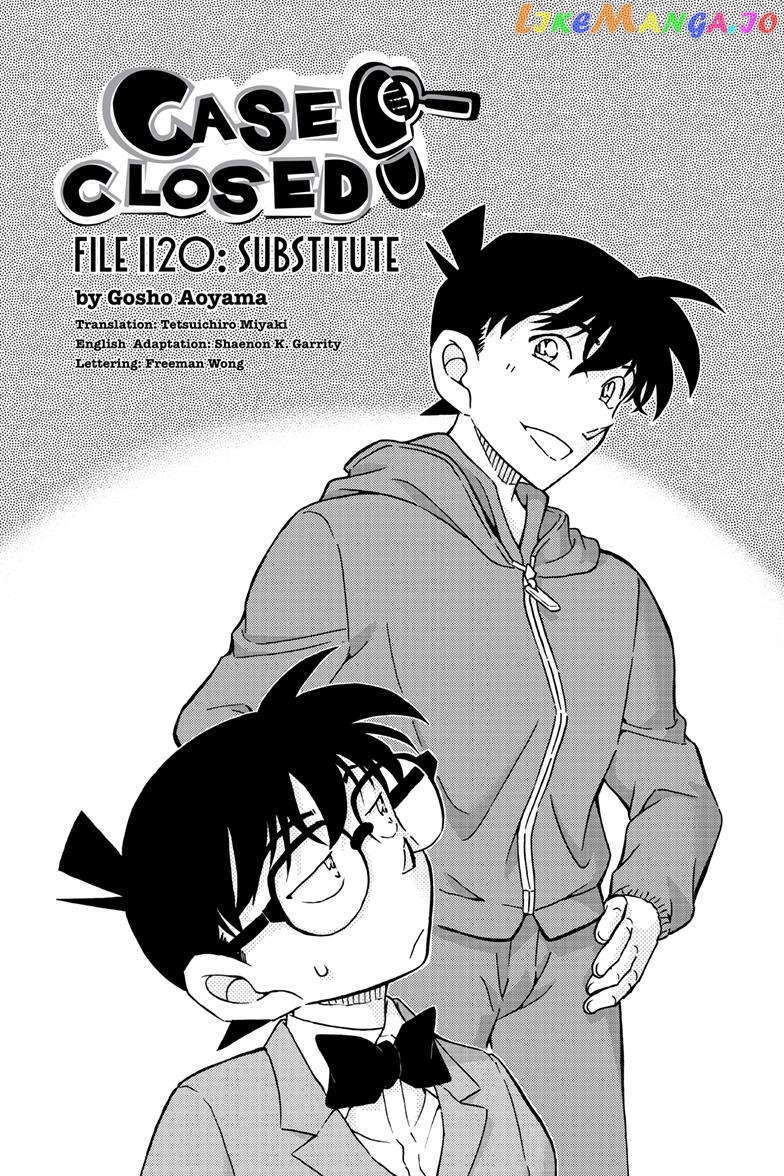 Detective Conan Chapter 1120 - page 1