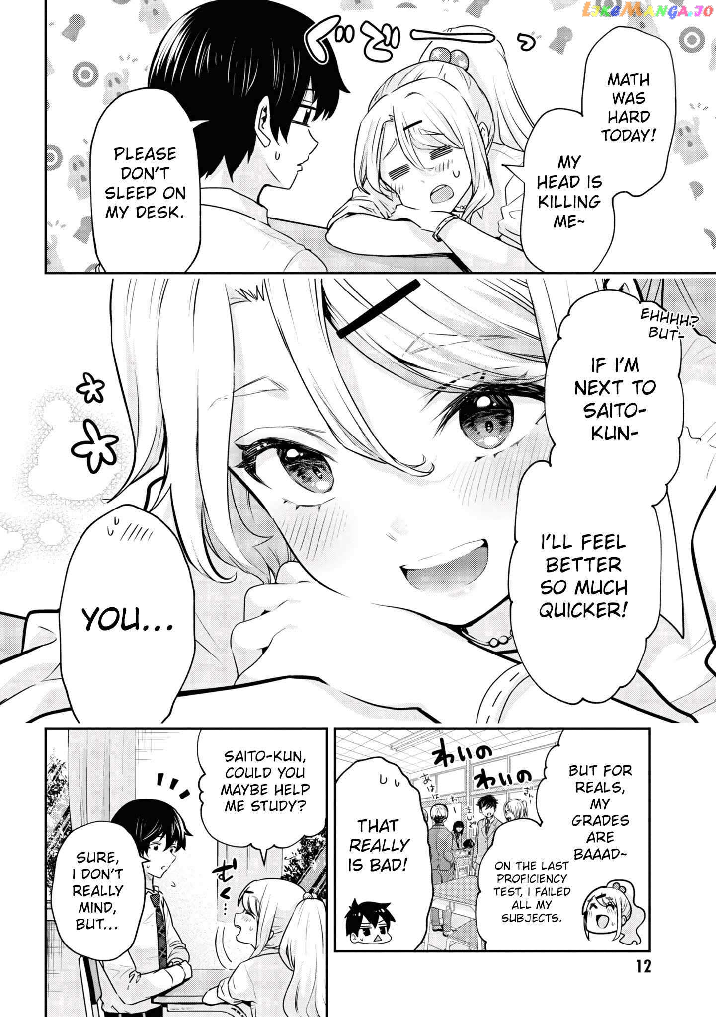 Class no Daikirai na Joshi to Kekkon Suru Koto ni Natta Chapter 18.1 - page 10