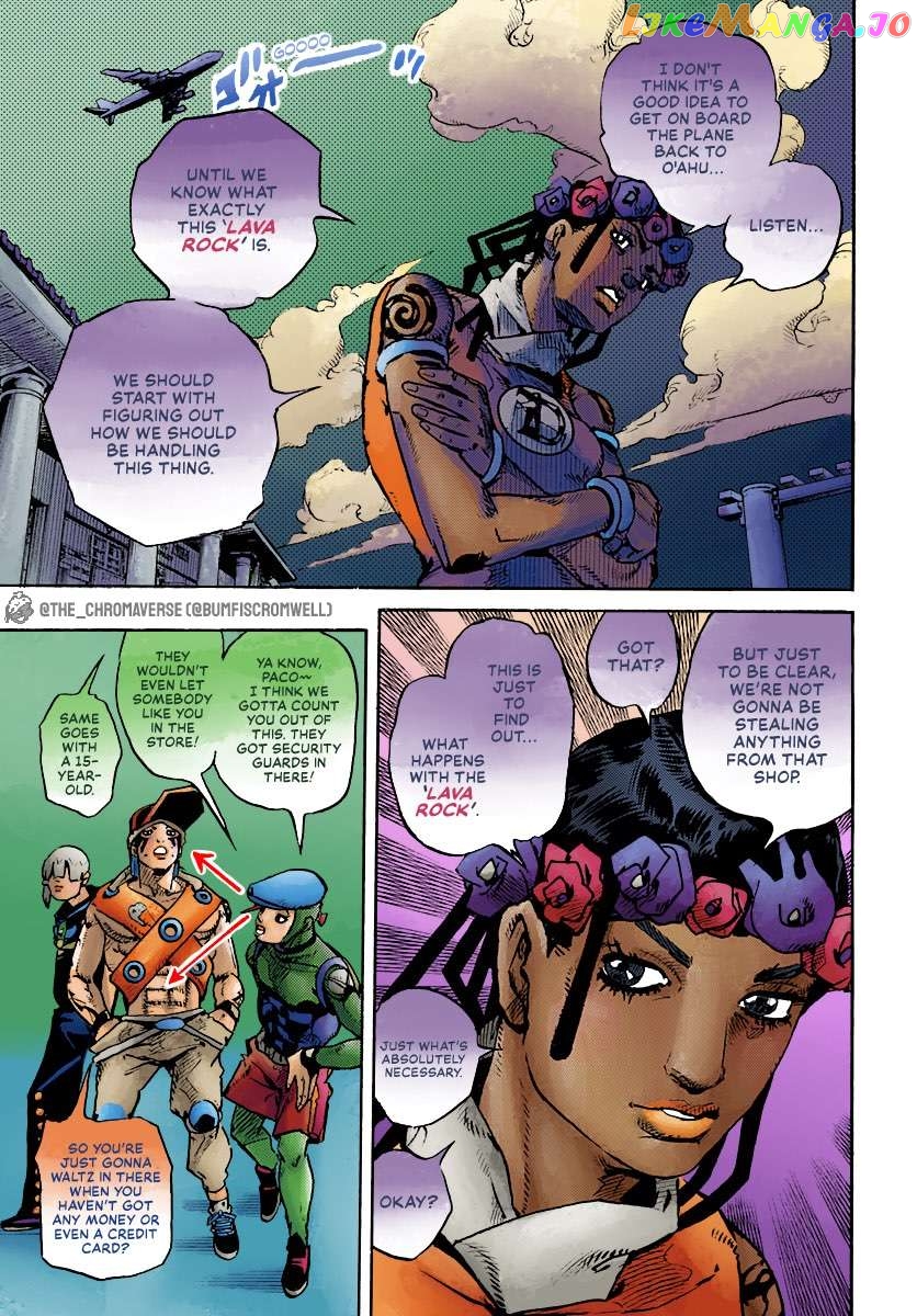 Jojo's Bizarre Adventure Part 9 - The Jojolands Chapter 8 - page 17