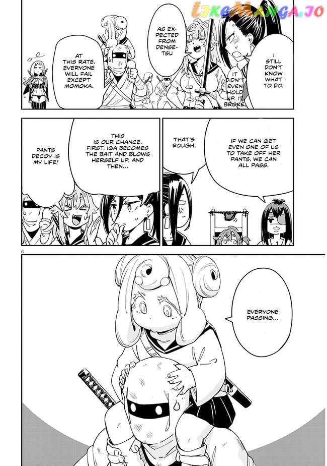 Kunoichi Momoka Tabegoro Desu? Chapter 6 - page 7