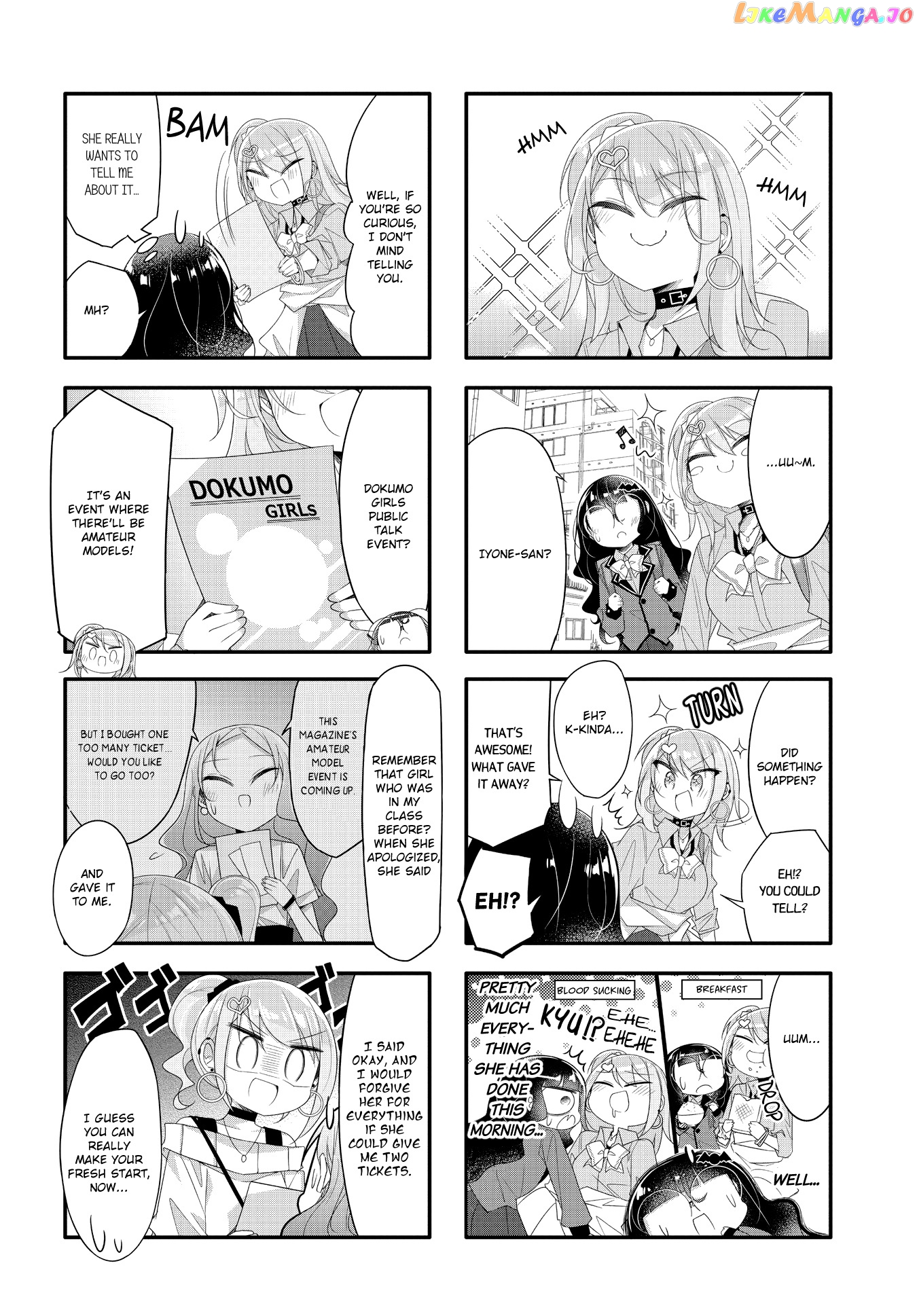 Gyaru To Nekura No Kyuuketsu Kankei Chapter 17 - page 2