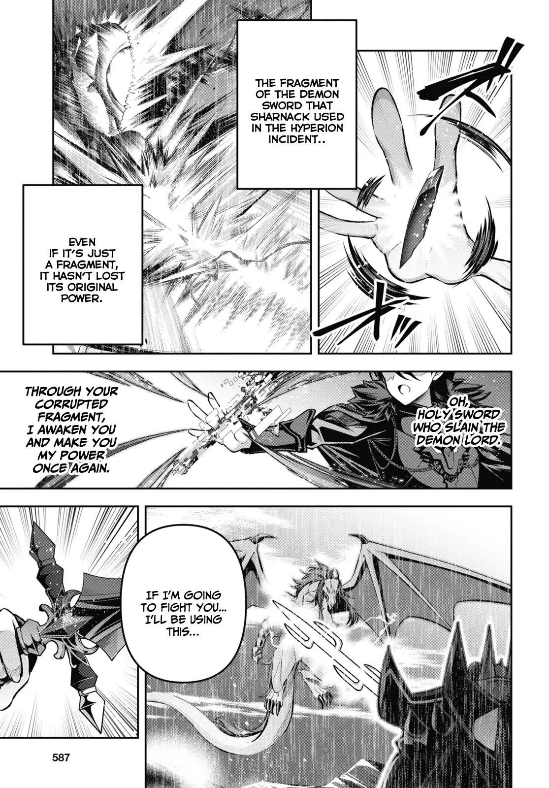 Demon's Sword Master of Excalibur School Chapter 38 - page 14