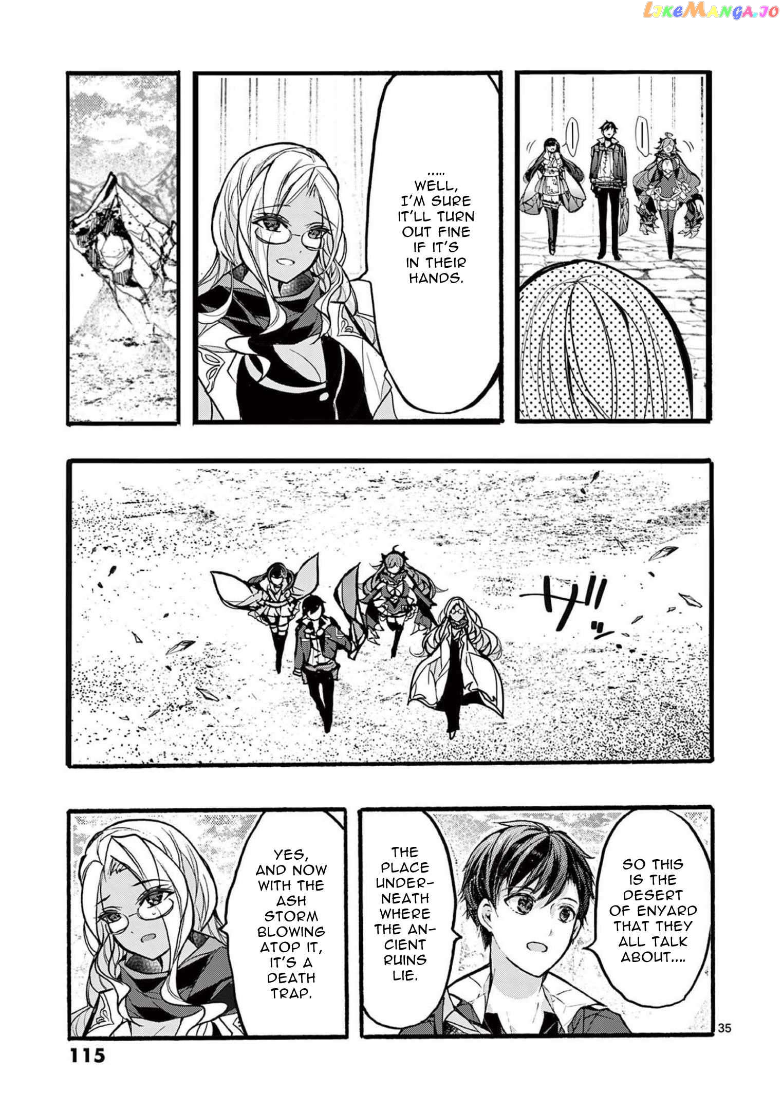 From The Strongest Job of Dragon Knight, To The Beginner Job Carrier, Somehow, I Am Dependent On The Heroes Chapter 35 - page 35