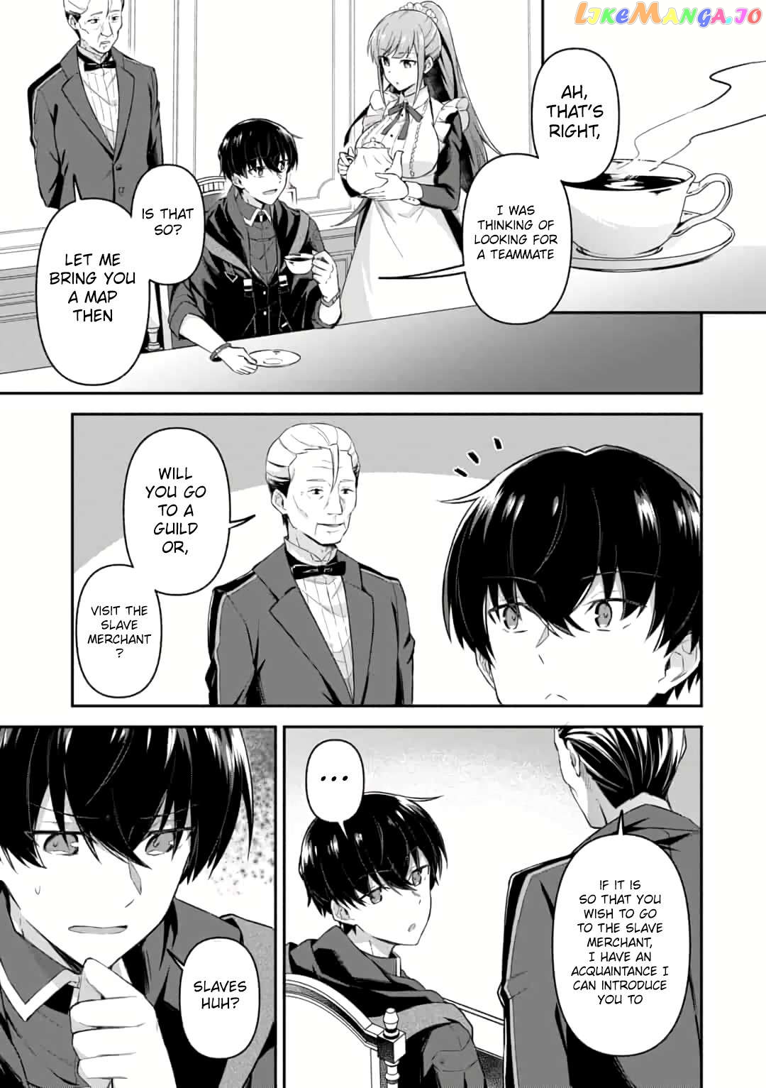 Shinen no Majutsushi - Hangyakusha to shite Yuuheisareta Ore wa Fushi no Karada to Saikyou no Chikara wo Teniire Boukensha to shite Nariagaru Chapter 4.1 - page 9