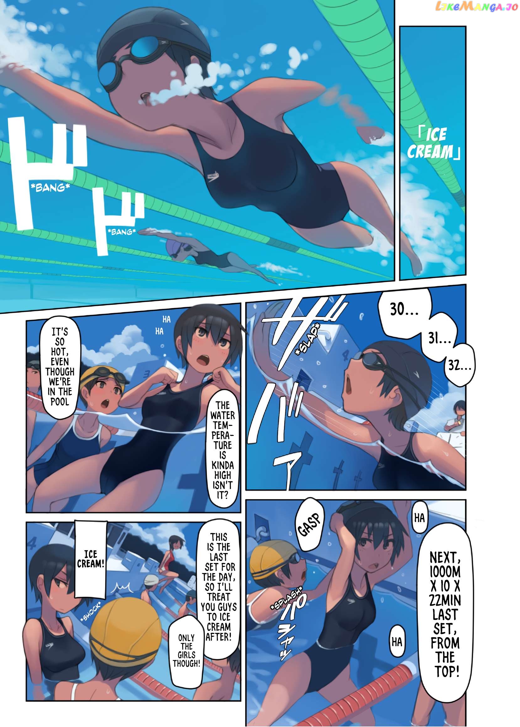 Kuronami-san of the Swimming Club chapter 3 - page 1