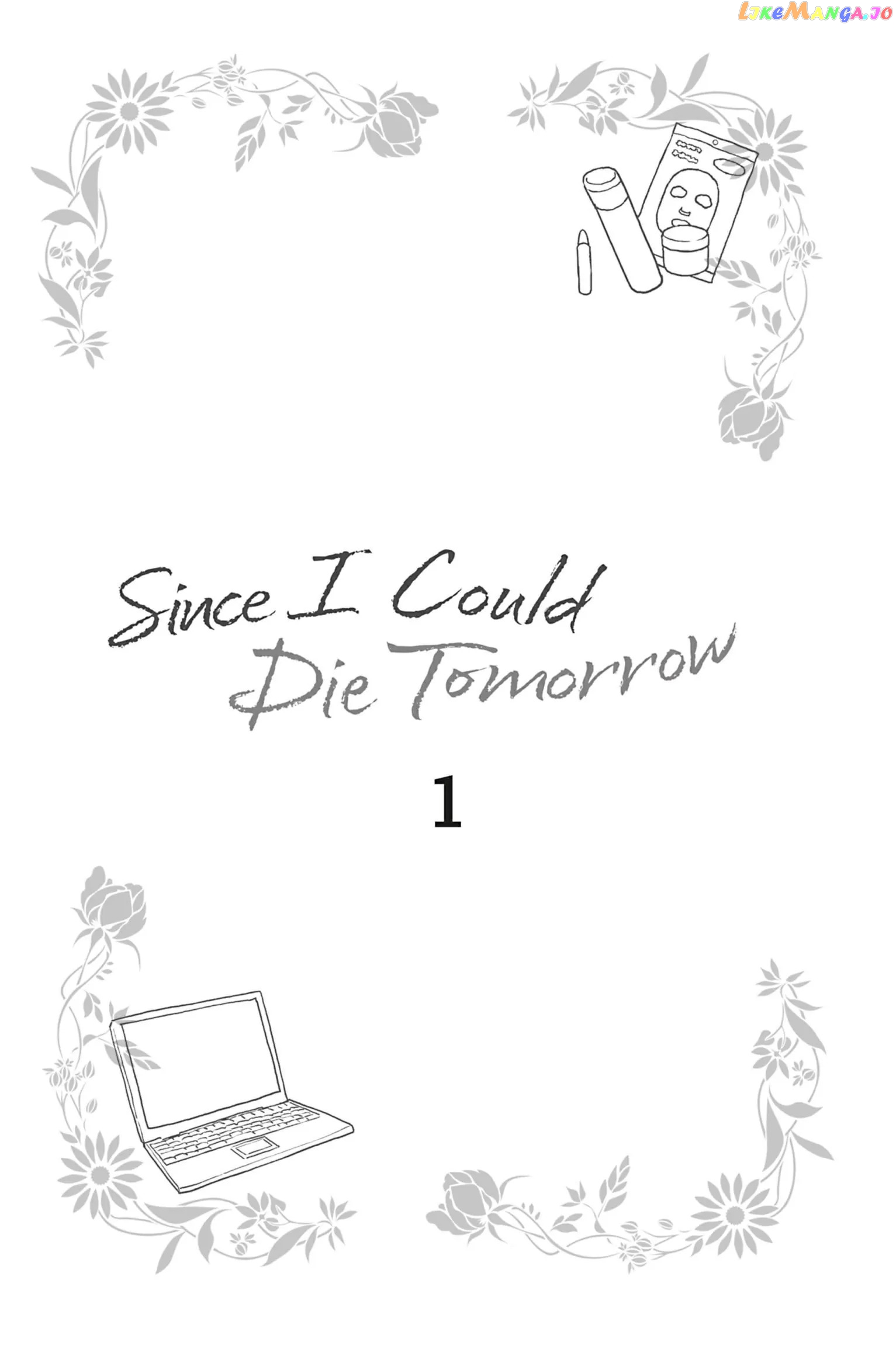 Since I Could Die Tomorrow Chapter 1 - page 3