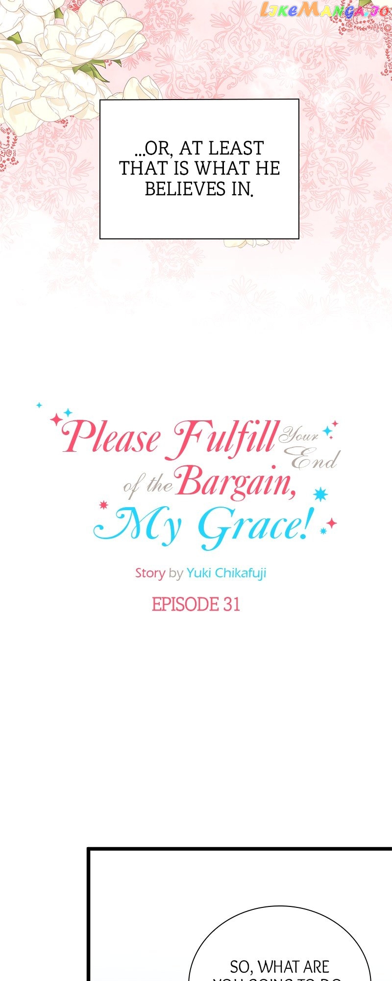 Please Fulfill Your End of the Bargain, My Grace! Chapter 31 - page 7