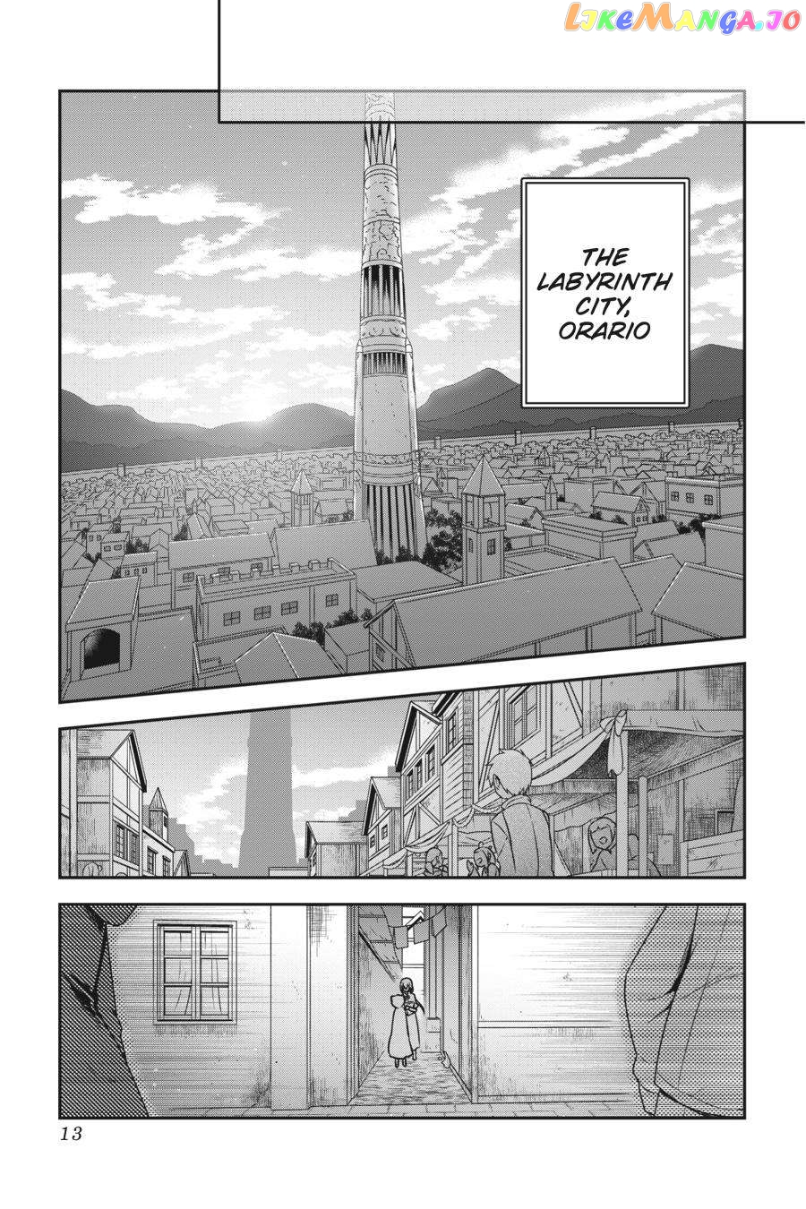 Is It Wrong to Try to Pick Up Girls in a Dungeon - Memoria Freese chapter 1 - page 13