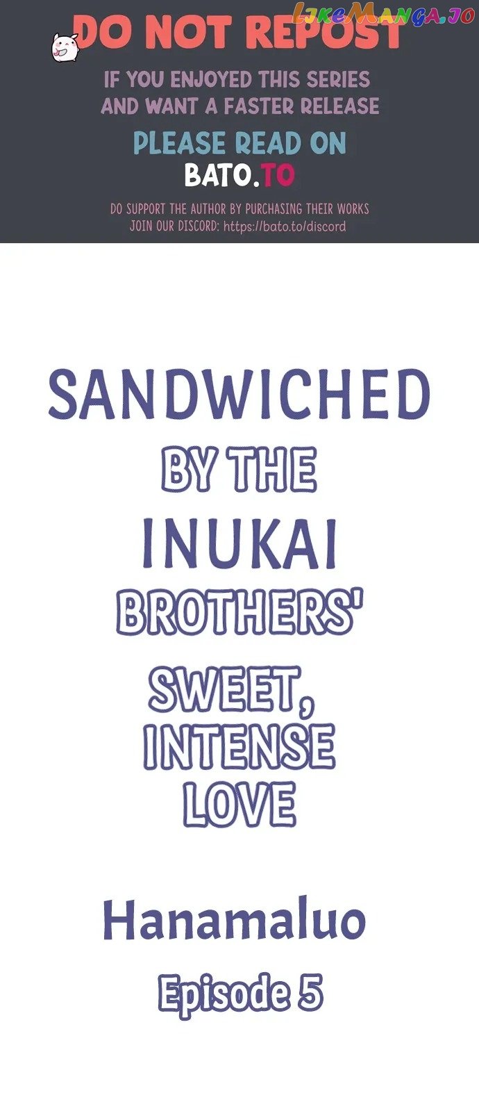 Sandwiched by the Inukai Brothers' Sweet, Intense Love Chapter 5 - page 1