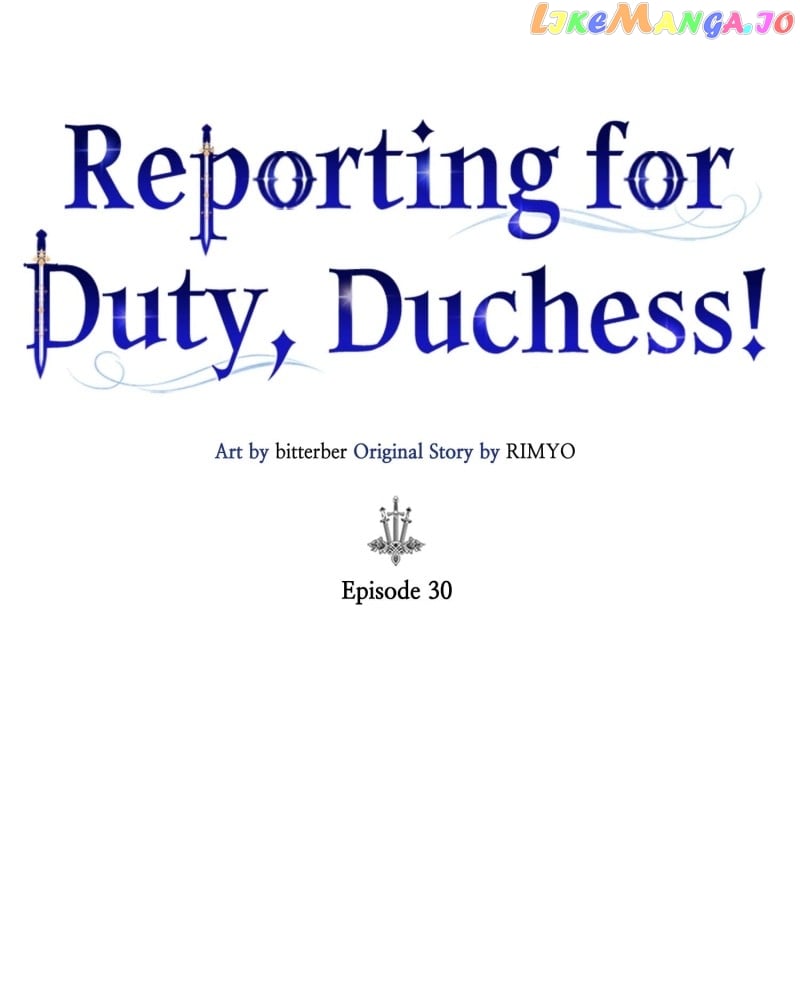 Reporting for Duty, Duchess! Chapter 30 - page 20