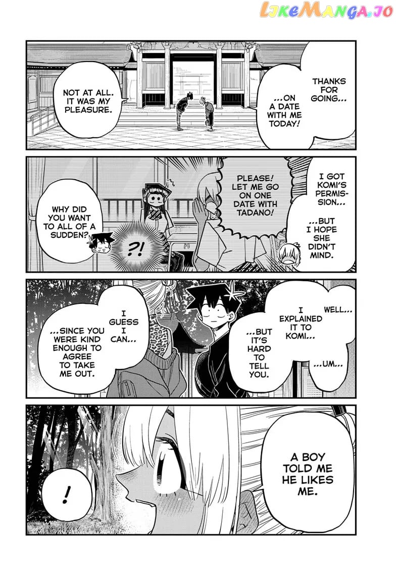 Komi-san wa Komyushou Desu Chapter 433 - page 10