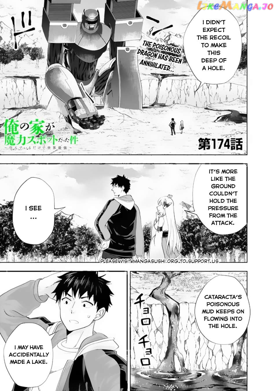 Ore no ie ga Maryoku Spot Datta Ken - Sundeiru Dake de Sekai Saikyou Chapter 174 - page 2