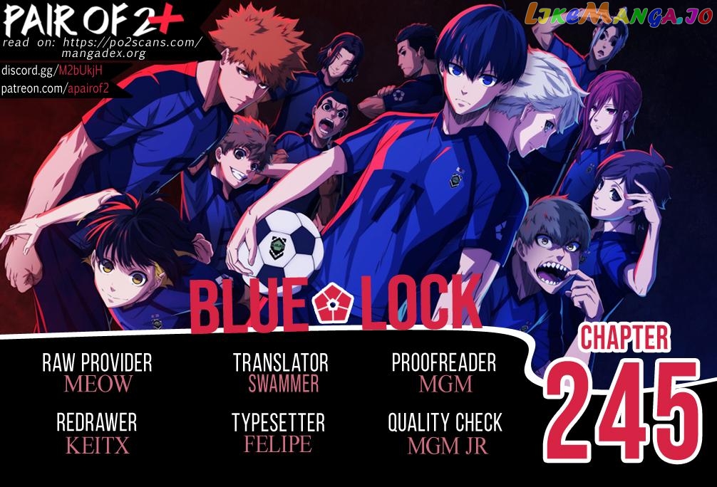 Blue Lock Chapter 245 - page 1