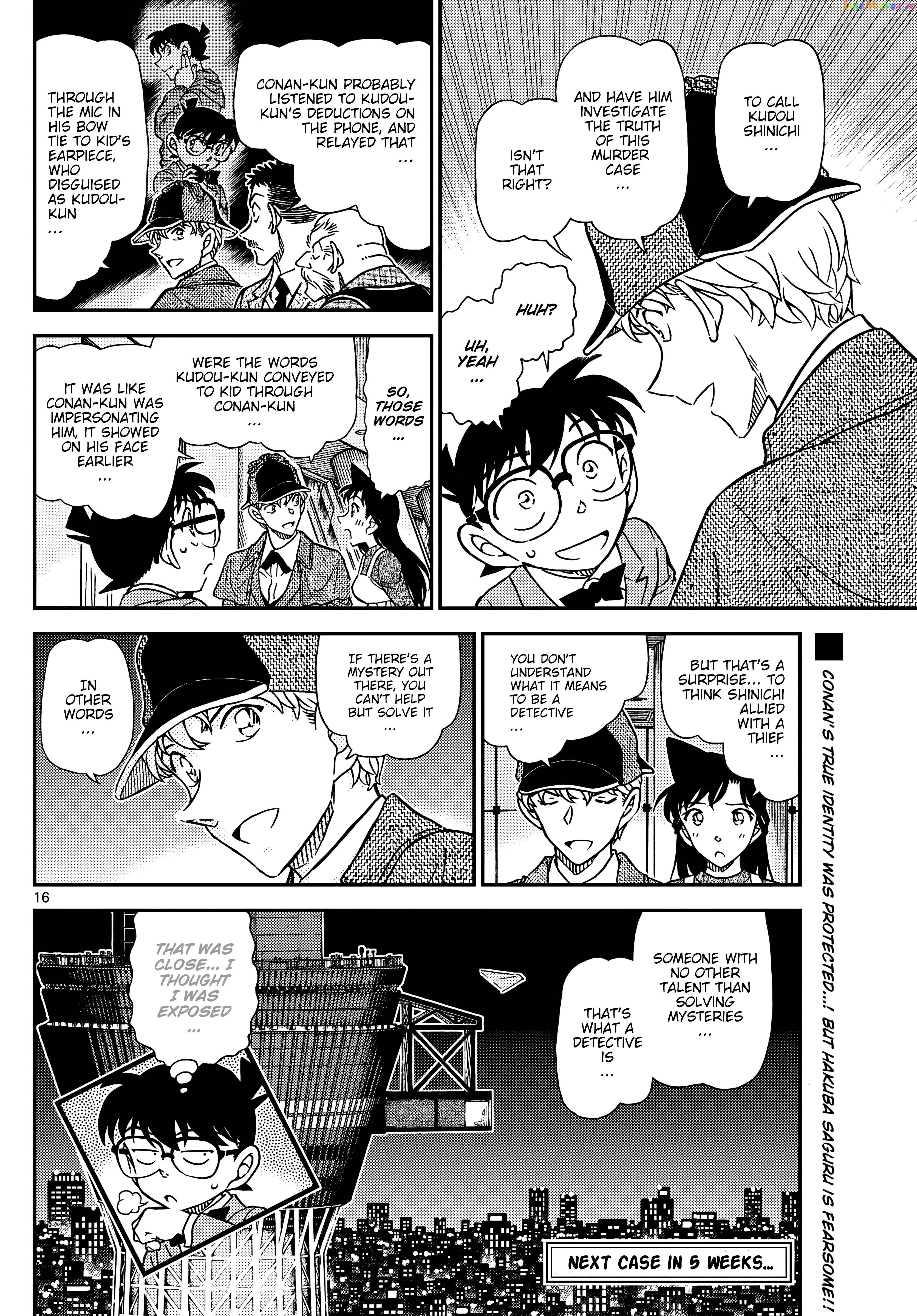 Detective Conan Chapter 1122 - page 17