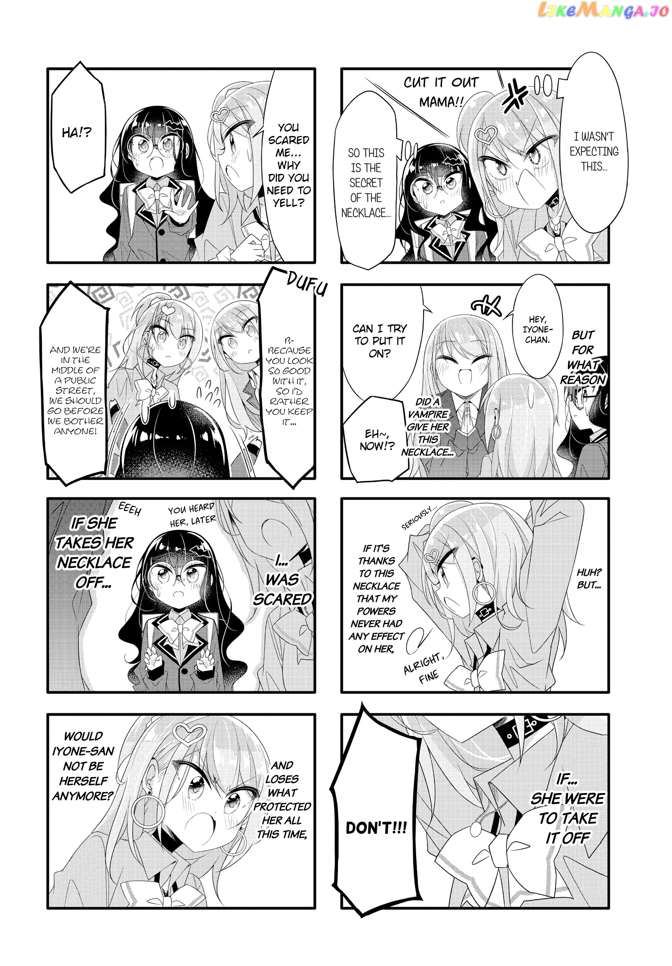 Gyaru To Nekura No Kyuuketsu Kankei Chapter 19 - page 8