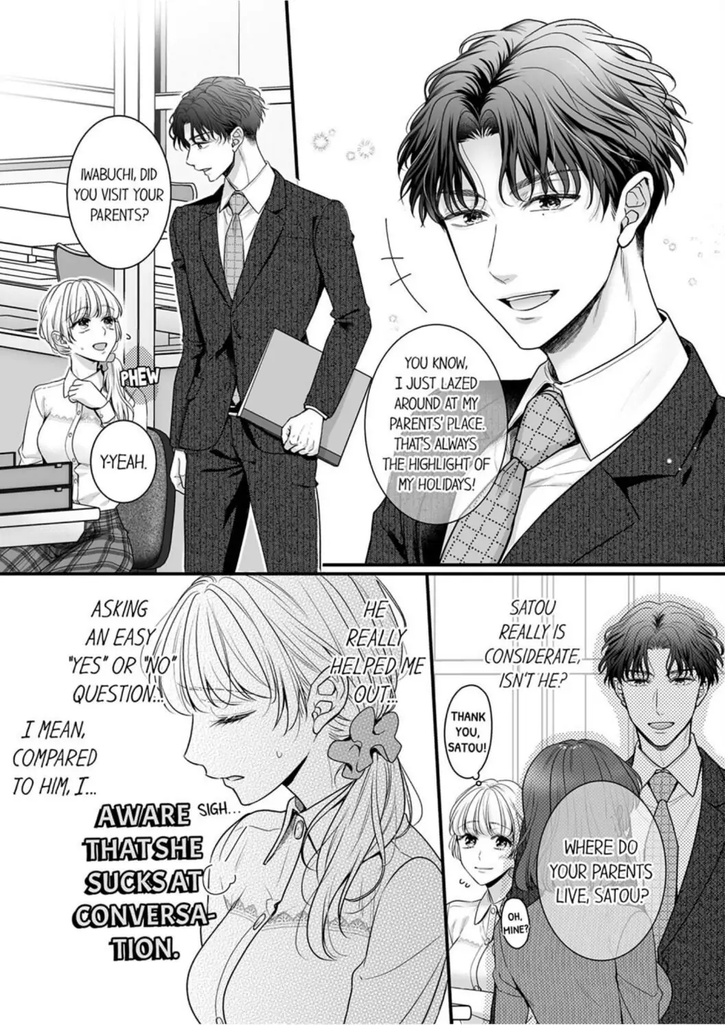 No Matter How Much I Cum, Satou Won't Let Go! Which Do You Prefer, Fingers or Tongue? chapter 1 - page 6