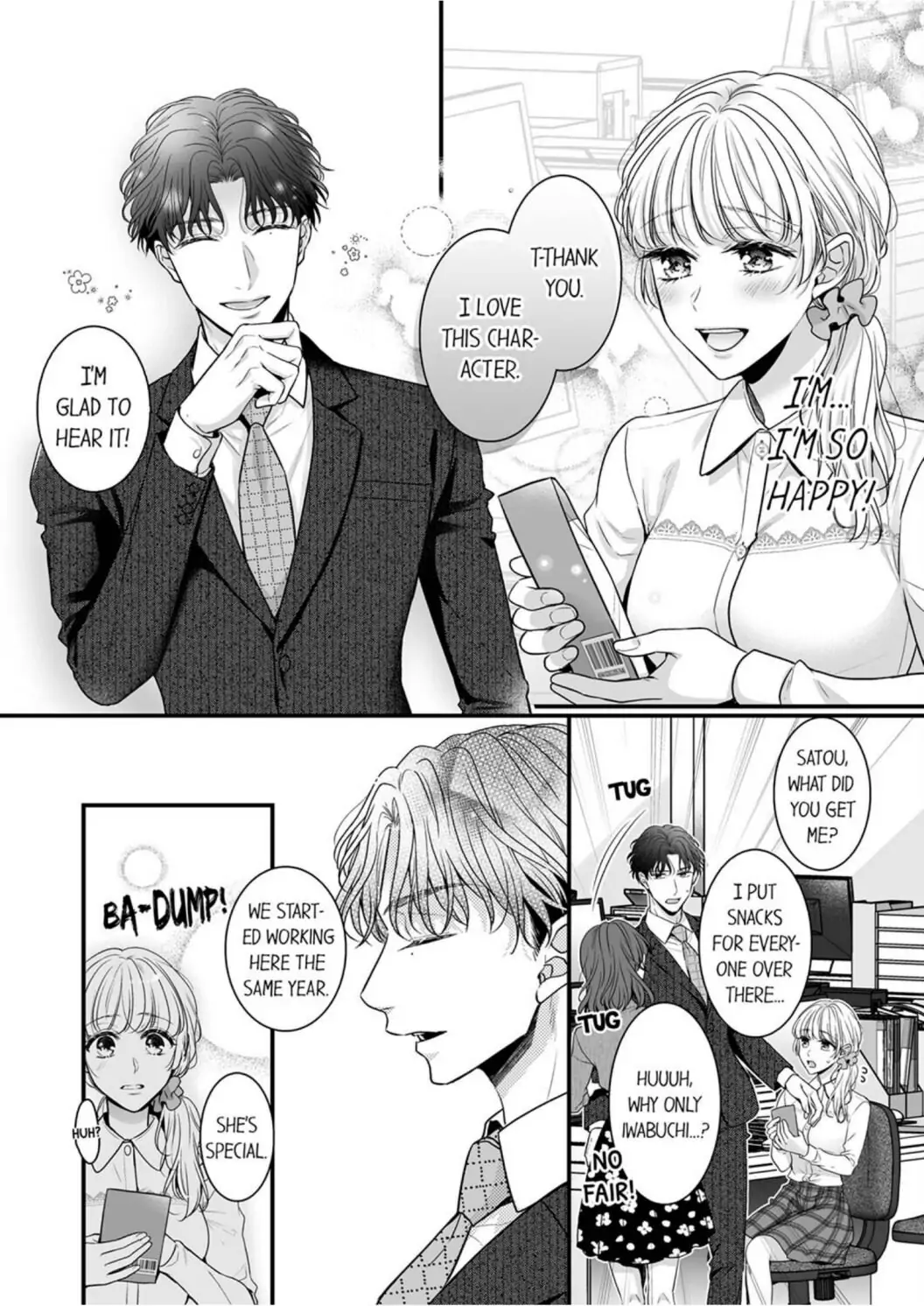 No Matter How Much I Cum, Satou Won't Let Go! Which Do You Prefer, Fingers or Tongue? chapter 1 - page 8