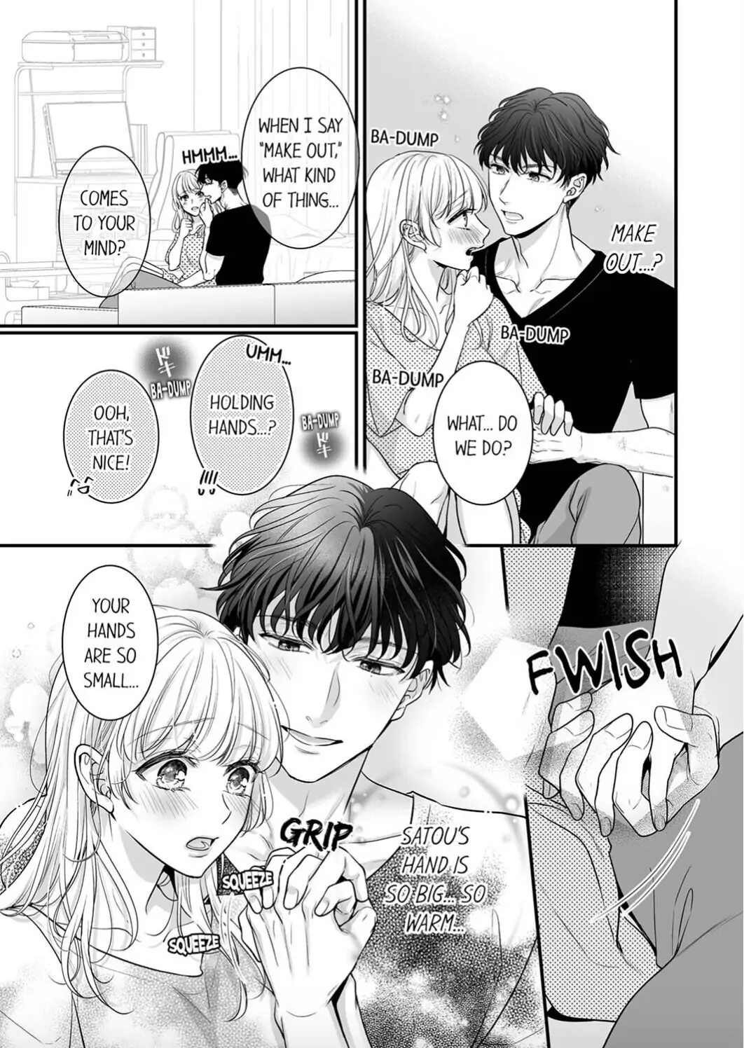 No Matter How Much I Cum, Satou Won't Let Go! Which Do You Prefer, Fingers or Tongue? chapter 3 - page 3