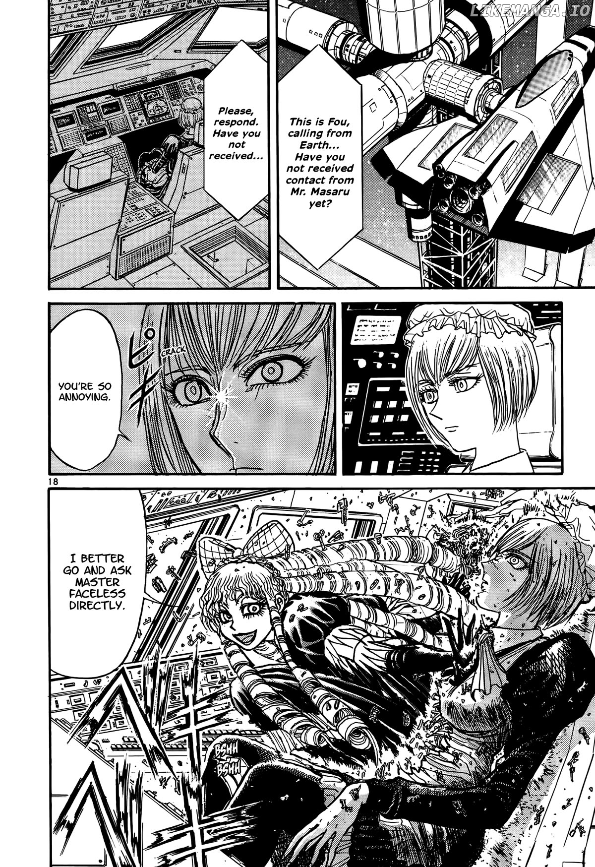 Karakuri Circus Chapter 422 - page 18