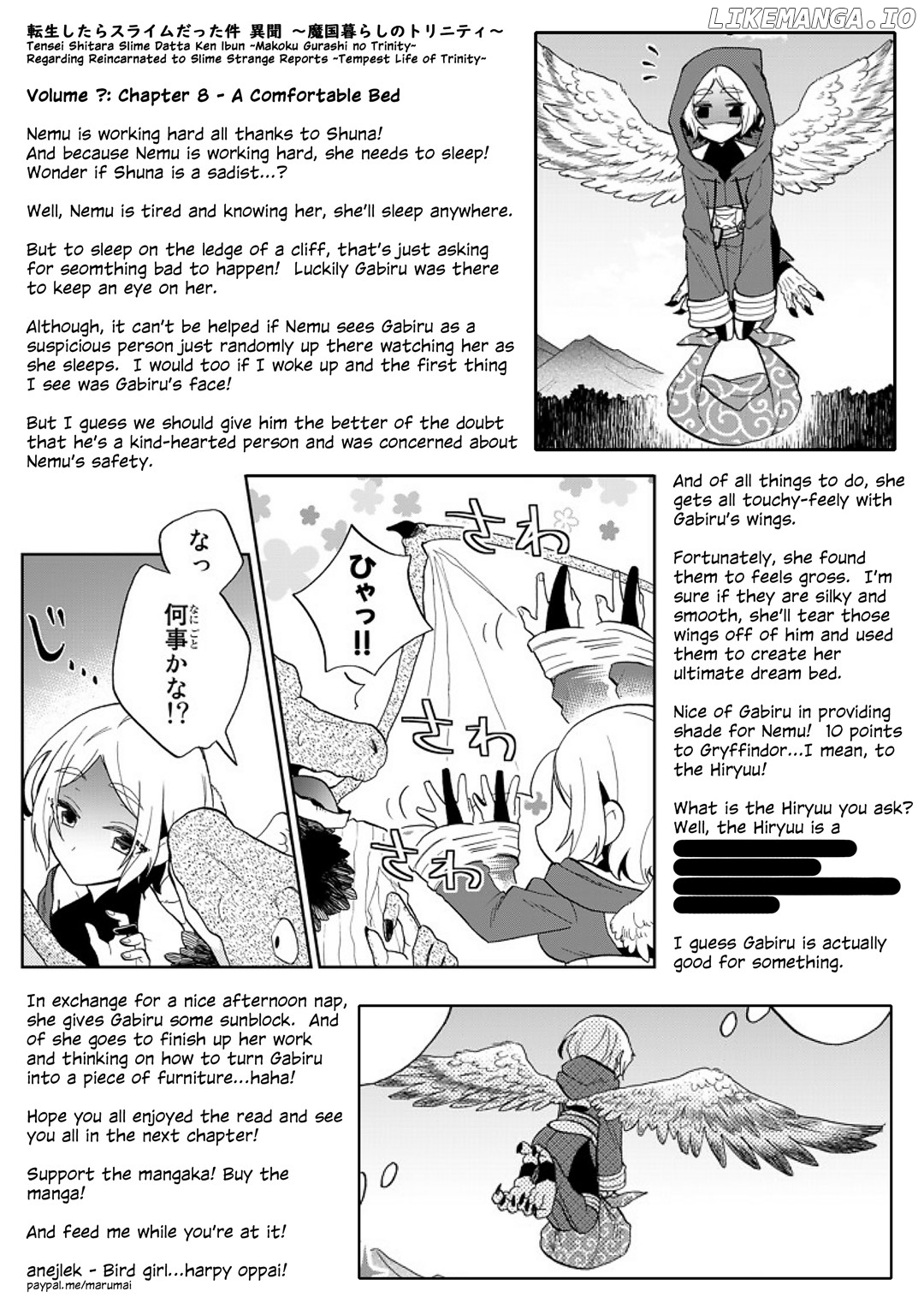 That Time I Was Reincarnated As A Slime Strange Tales: Monster Country Life Of Trinity chapter 8 - page 11