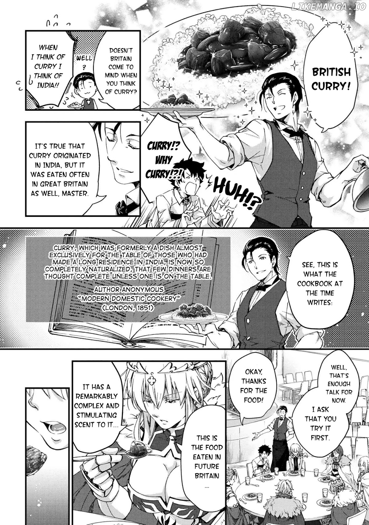 Fate/grand Order - The Heroic Spirit Food Chronicles chapter 1 - page 12