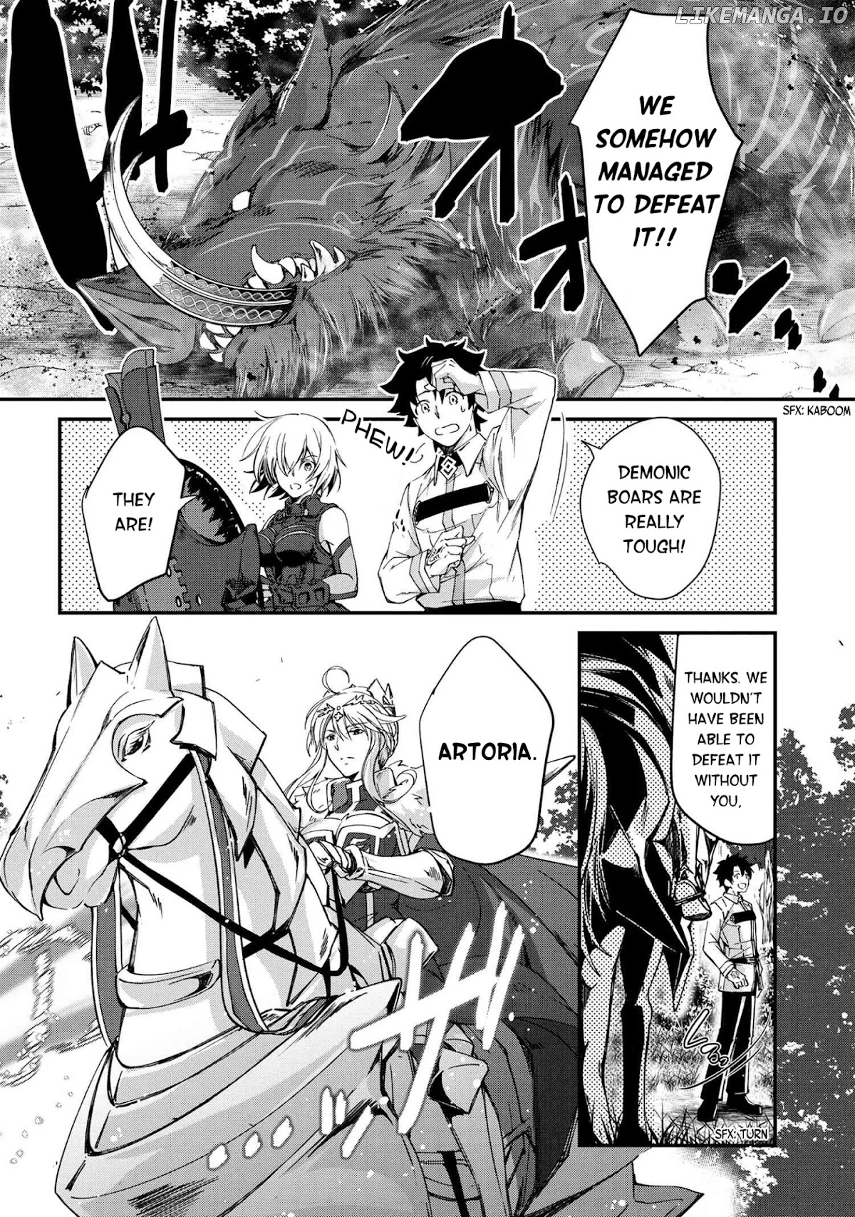 Fate/grand Order - The Heroic Spirit Food Chronicles chapter 1 - page 4