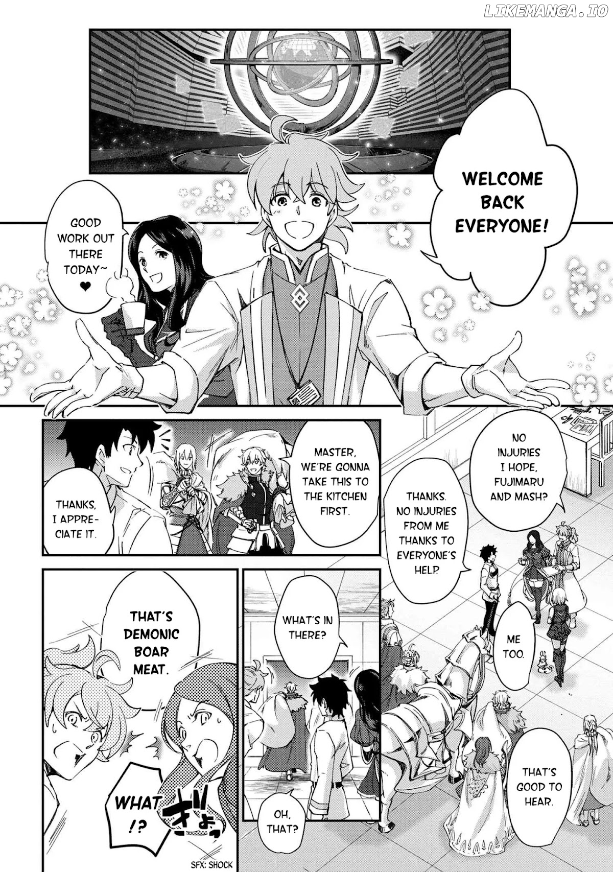 Fate/grand Order - The Heroic Spirit Food Chronicles chapter 1 - page 6