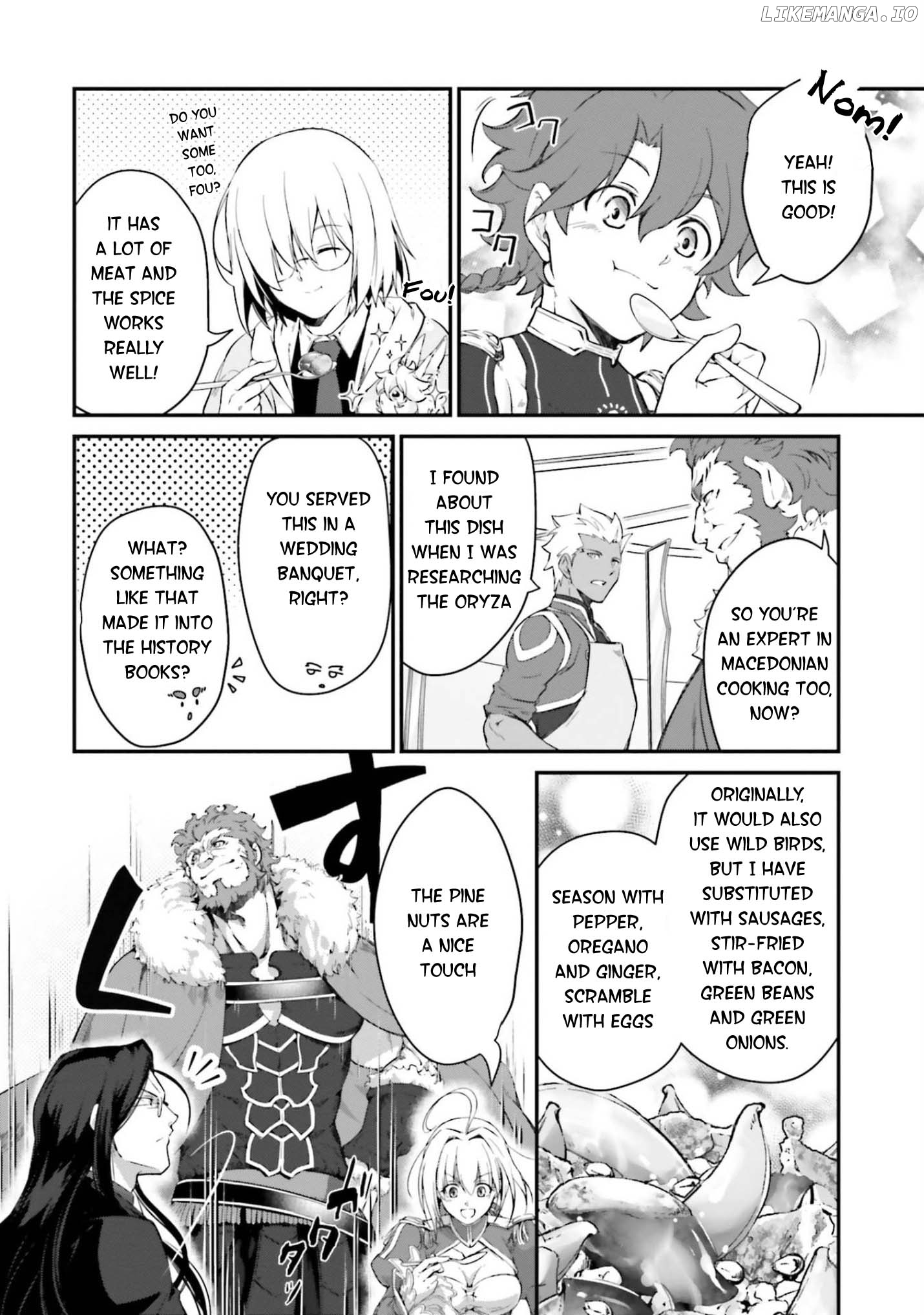 Fate/grand Order - The Heroic Spirit Food Chronicles chapter 3 - page 14